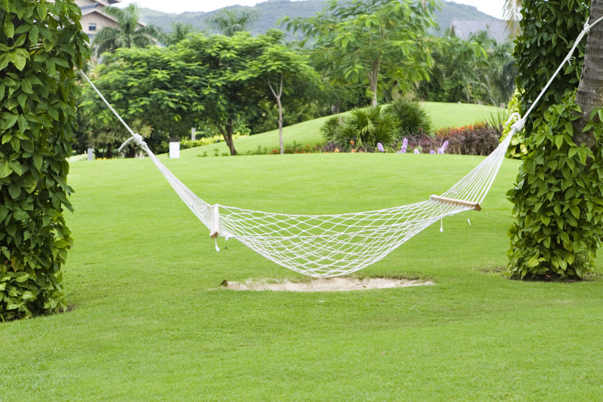 cotton rope hammock swing