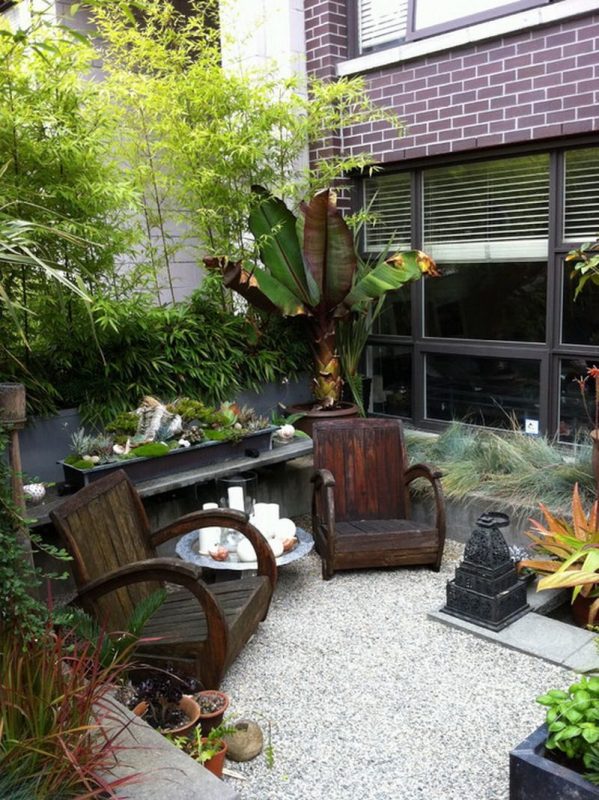 Tropical Landscaping in Small Backyard