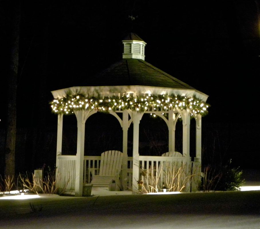around gazebo topper