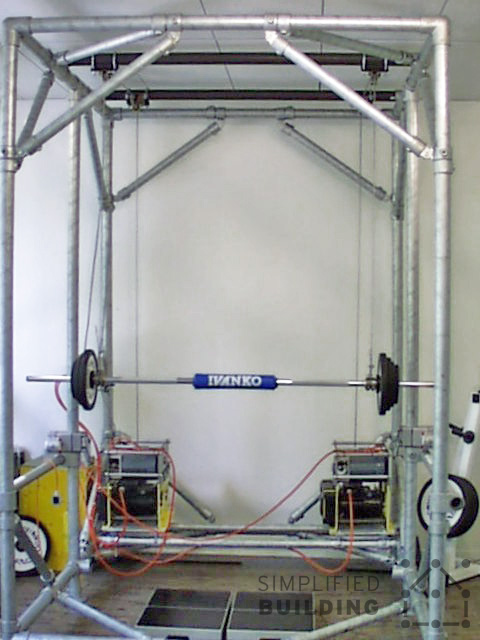 Pipe Squat Rack