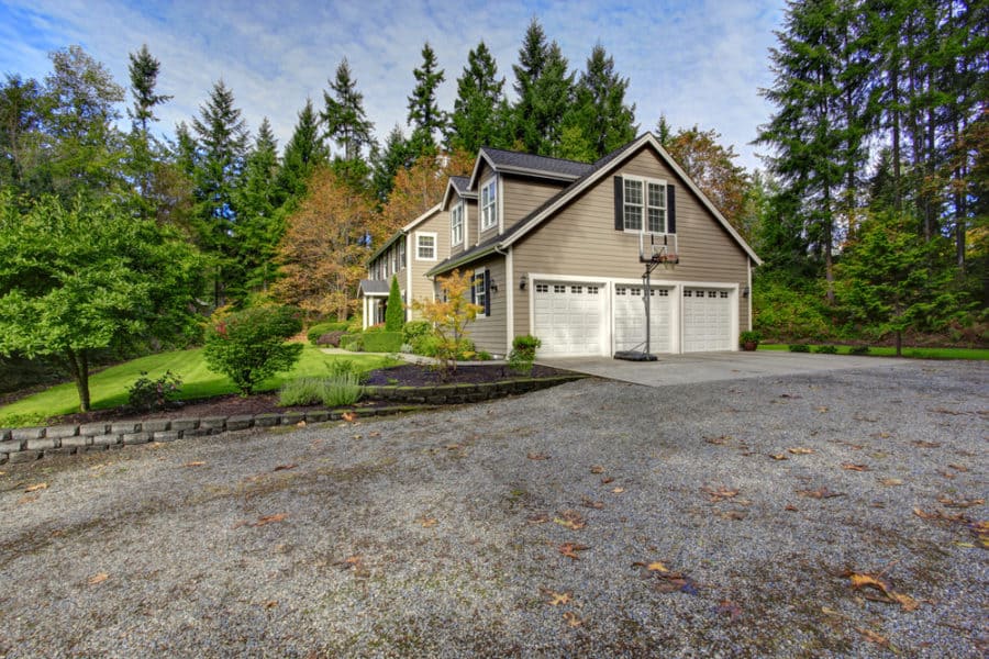 Driveway Basketball Court