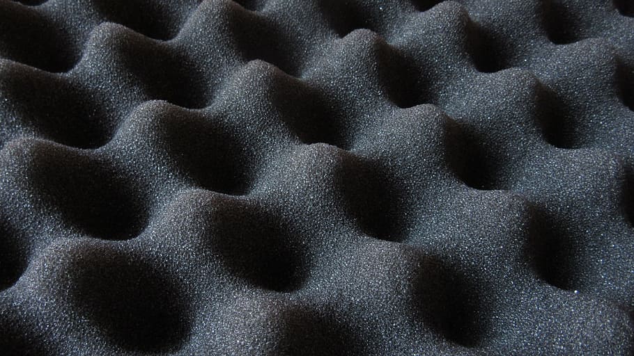 sound absorbing foam for door