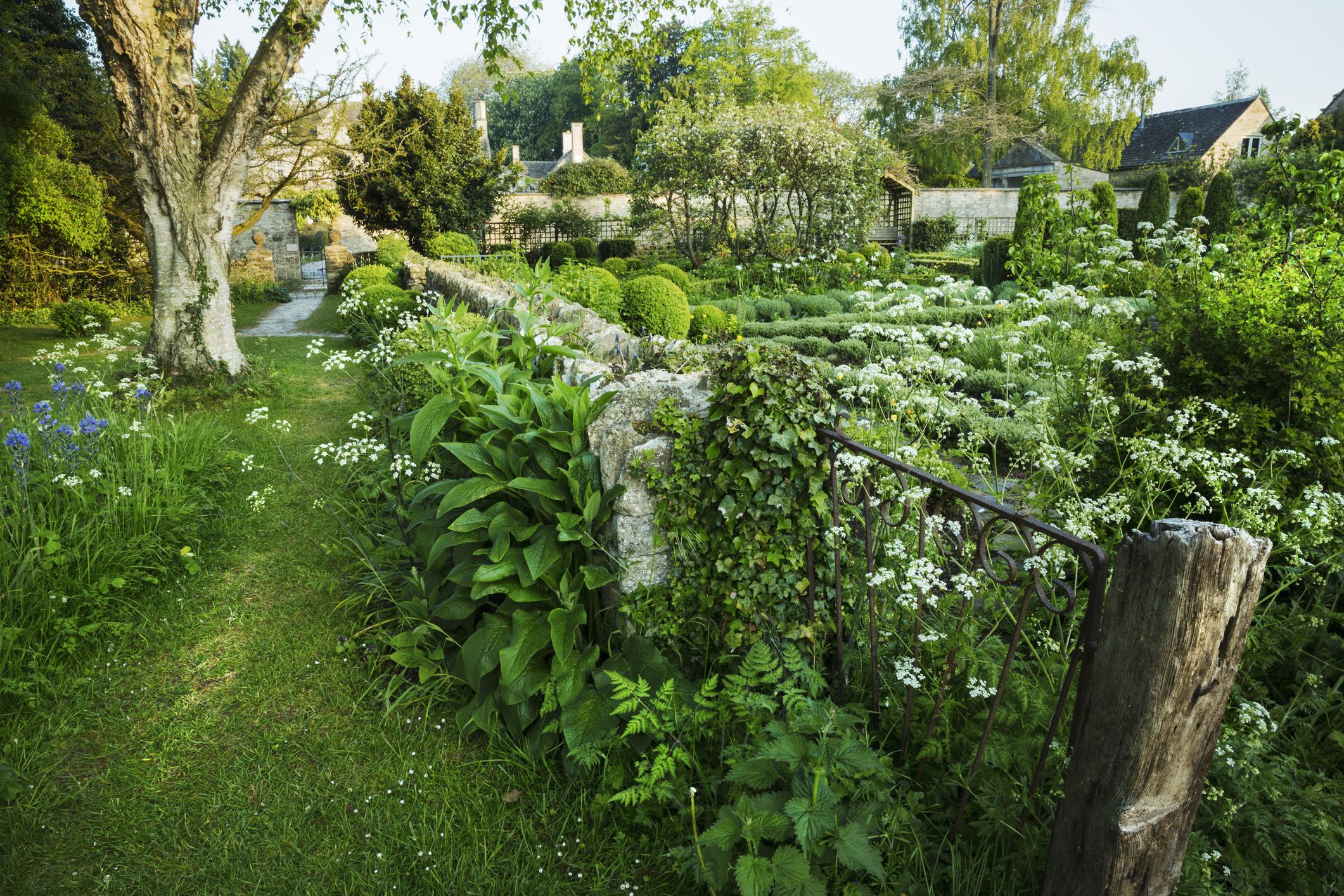 combination garden fences