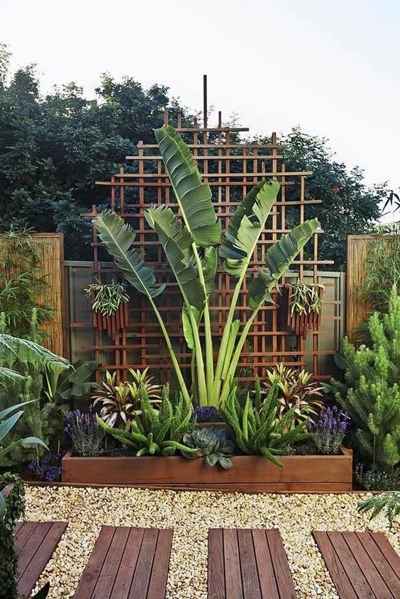 garden design wood ideas
