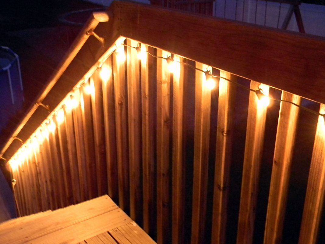 Rope Light for Handrail