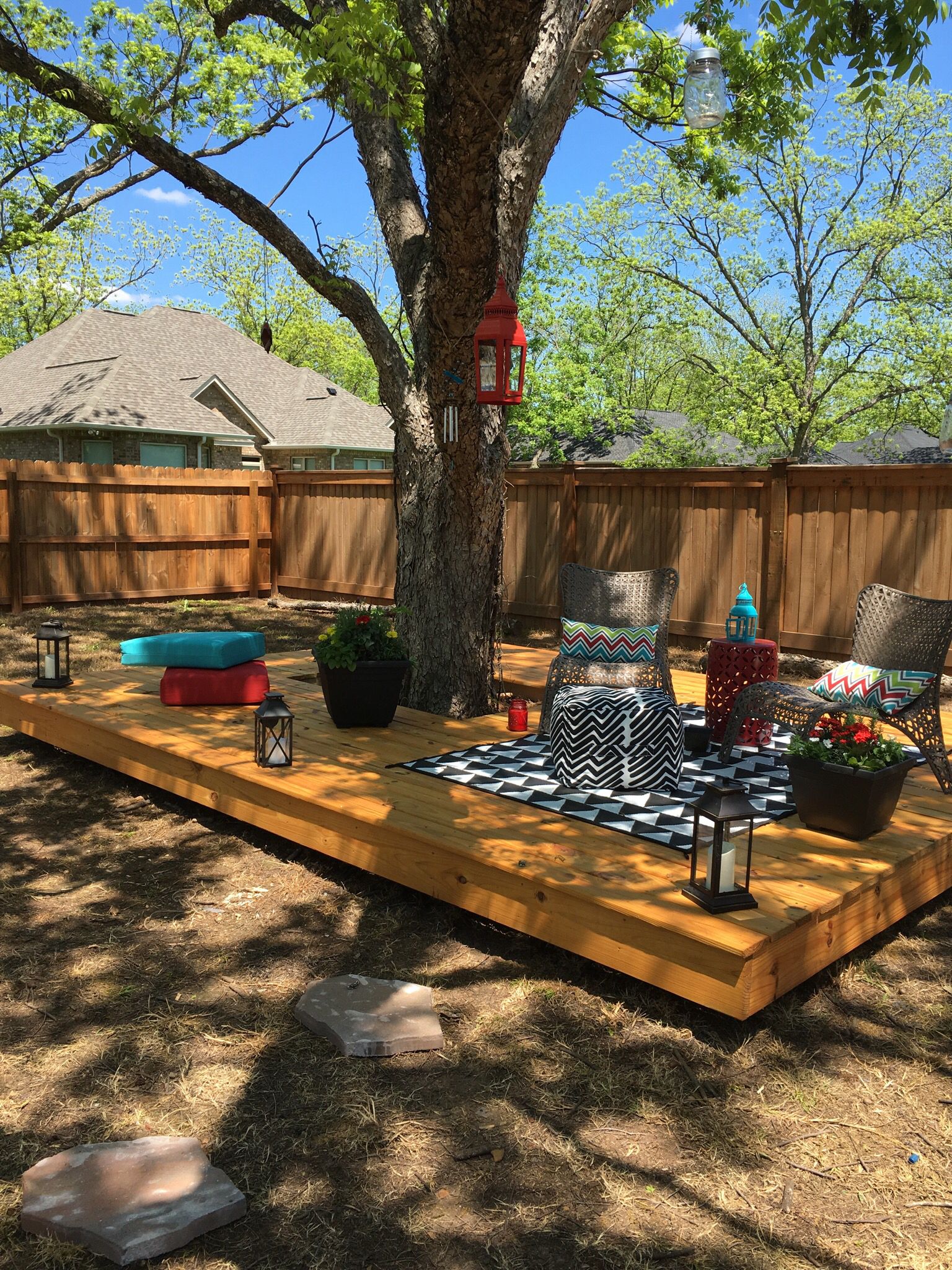 Create a Floating Deck