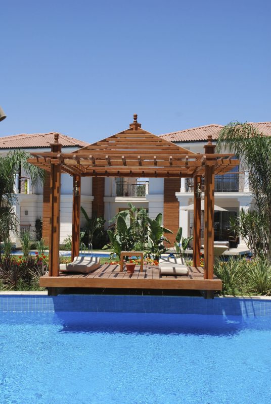 Charming Poolside Pavilion