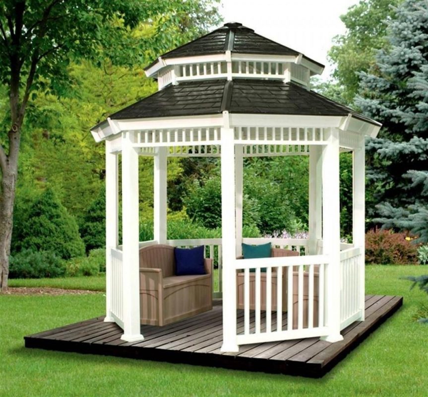 Elegant White Pavilion