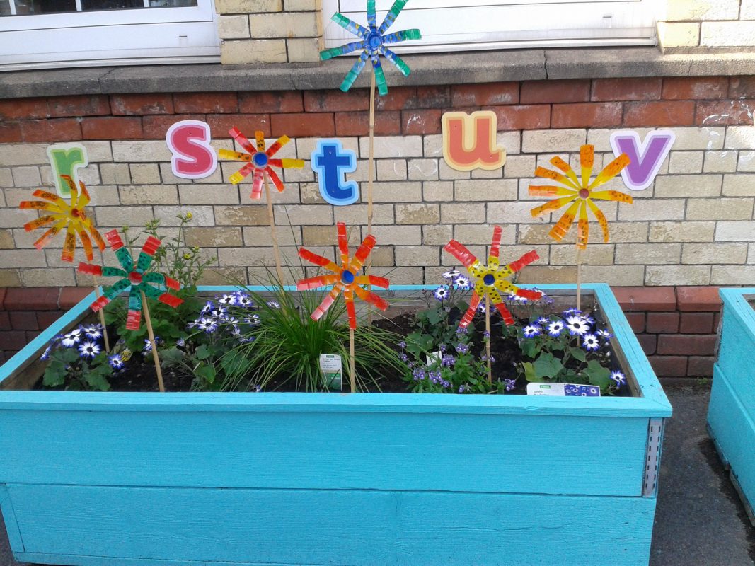The Flower Bottle School Garden Ideas