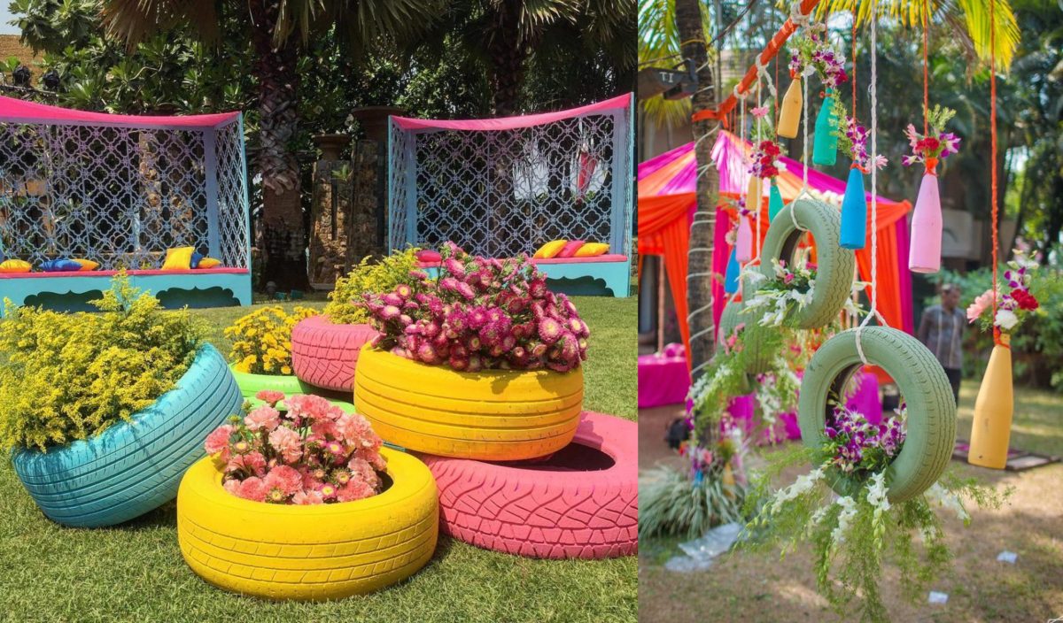 The Colorful Unused Garden